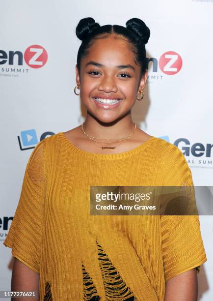 Nancy Fifita attends the ConnectHer Media's Launch Party for the Gen Z Girls X Gen Z Guys Influencer Brand on October 19, 2019 in Garden Grove,...