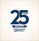 anniversary blue template background