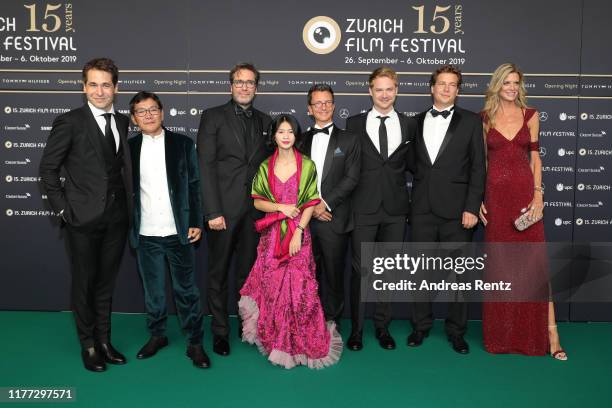 Co-Festival Director Karl Spoerri, Nick Kelesau, Niklaus Hilber, Elizabeth Ballang, Valentin Greutert, Sven Schelker, Philip Delaquis and ZFF...