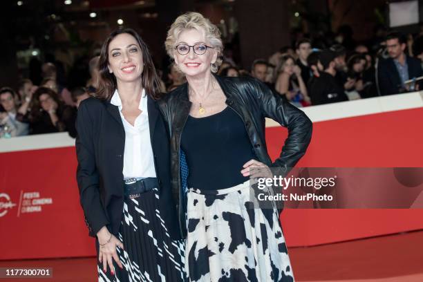 Verdiana Pettinari and Enrica Bonaccorti attend the 'Il Ladro di Giorni' red carpet during the 14th Rome Film Festival on October 20, 2019 in Rome,...