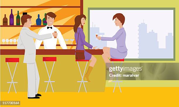 snackbar - barra scotland stock illustrations