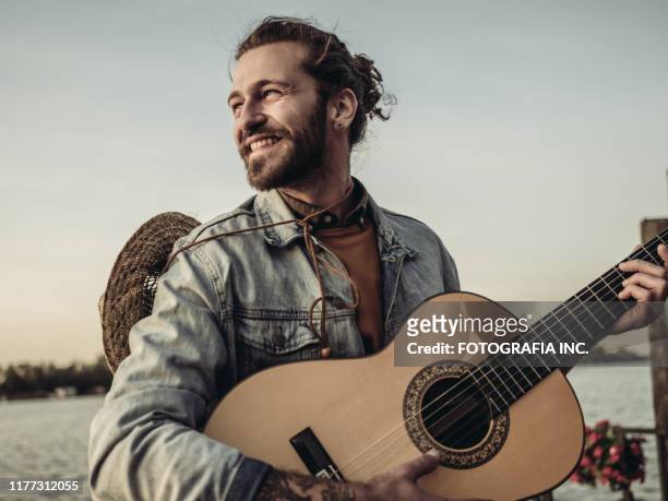 end of the summer - male singer stock pictures, royalty-free photos & images