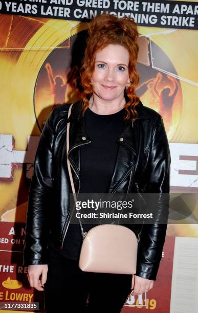 Jennie McAlpine attends "The Thunder Girls" Opening Night Party at The Lowry Theatre on September 26, 2019 in Manchester, England.