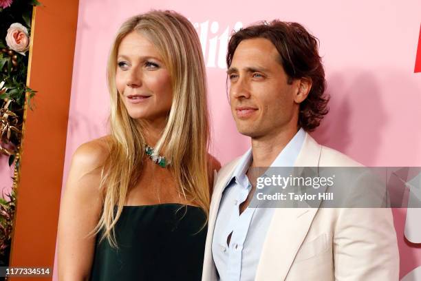 Gwyneth Paltrow and Brad Falchuk attend the premiere of Netflix's "The Politician" at DGA Theater on September 26, 2019 in New York City.