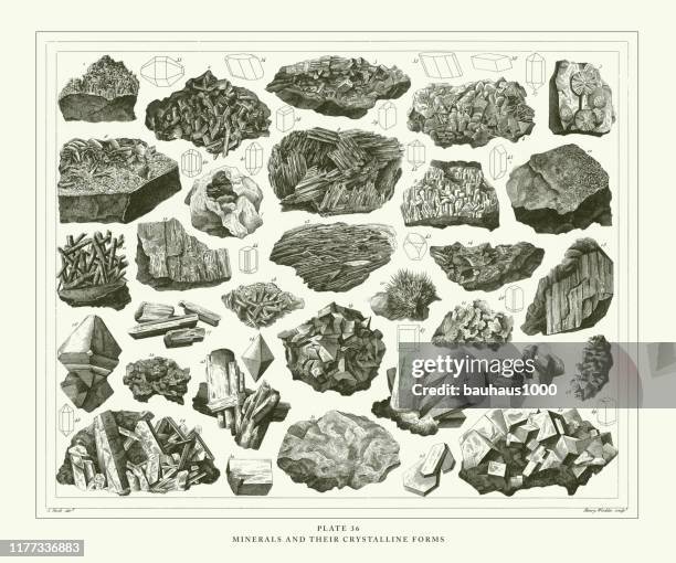 Graphite Crystal Structure Photos and Premium High Res Pictures - Getty ...