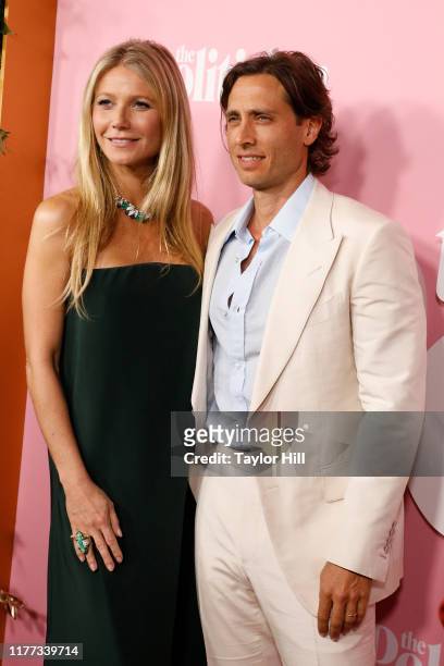 Gwyneth Paltrow and Brad Falcuk attend the premiere of Netflix's "The Politician" at DGA Theater on September 26, 2019 in New York City.
