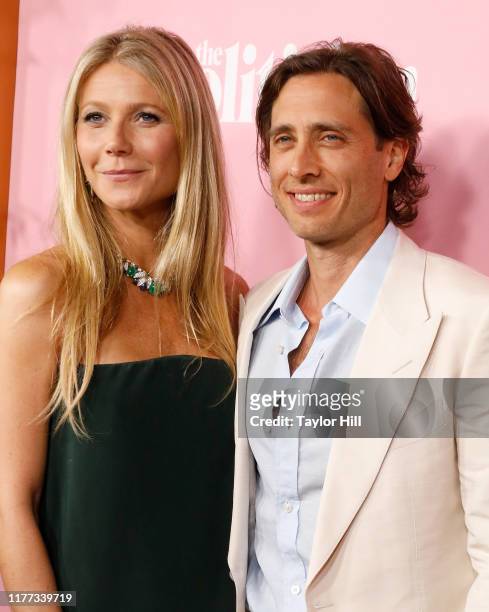 Gwyneth Paltrow and Brad Falcuk attend the premiere of Netflix's "The Politician" at DGA Theater on September 26, 2019 in New York City.