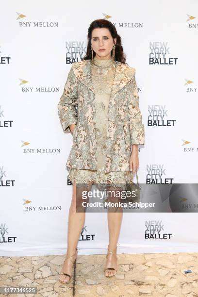 Michele Hicks attends the 8th Annual New York City Ballet Fall Fashion Gala at David H. Koch Theater, Lincoln Center on September 26, 2019 in New...