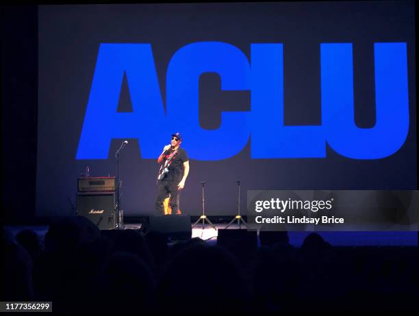 Tom Morello relates an experience in his youth when the ACLU supported students' Constitutional rights as he performs during a three-night engagement...