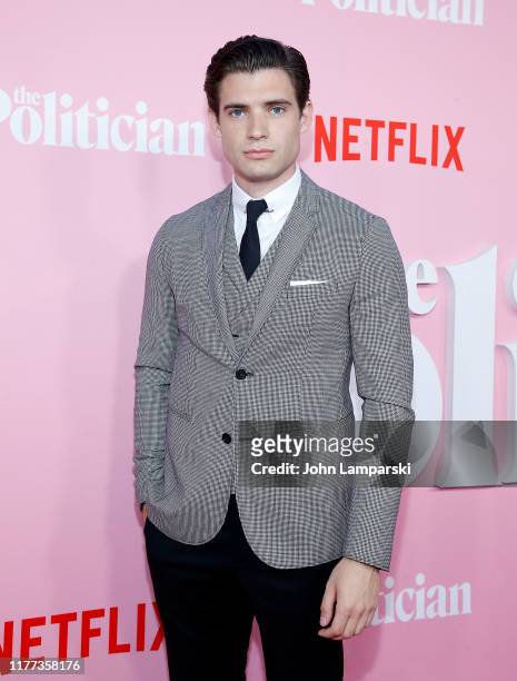 David Corenswet attends "The Politician" New York Premiere at DGA Theater on September 26, 2019 in New York City.