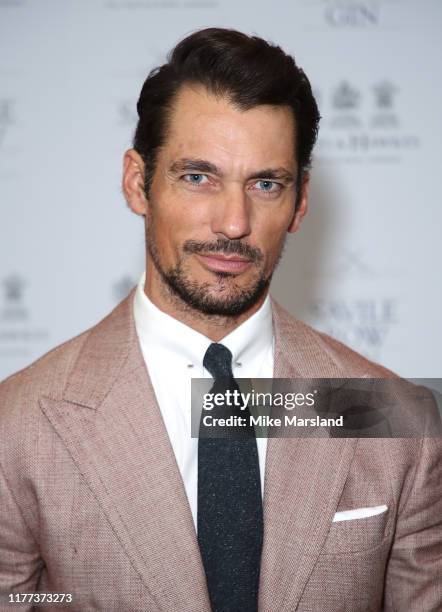 David Gandy attends the Savile Row Gin Launch Event at Gieves & Hawkes on September 26, 2019 in London, England.