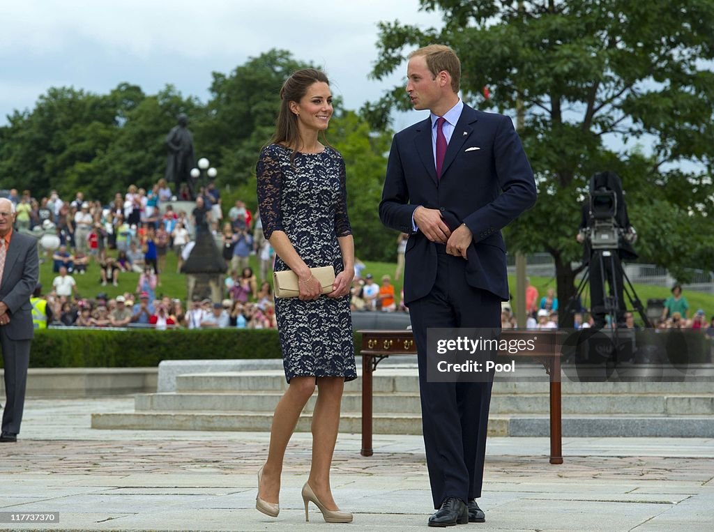 The Duke And Duchess Of Cambridge Canadian Tour - Day 1