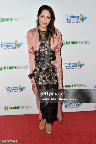 Nadia Lanfranconi attends A Brighter Future for Children Charity Gala presented by The Dream Builder Project at Taglyan Cultural Complex on September...