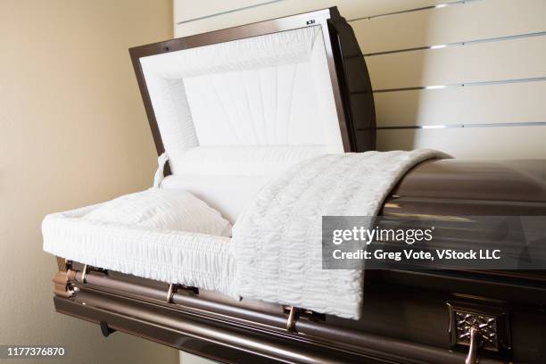 Open Coffin High-Res Stock Photo