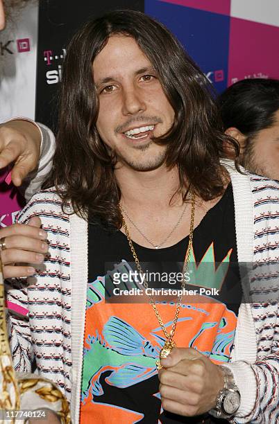 Cisco Adler of Whitestarr during T-Mobile Sidekick iD Launch - Arrivals in Los Angeles, California, United States.