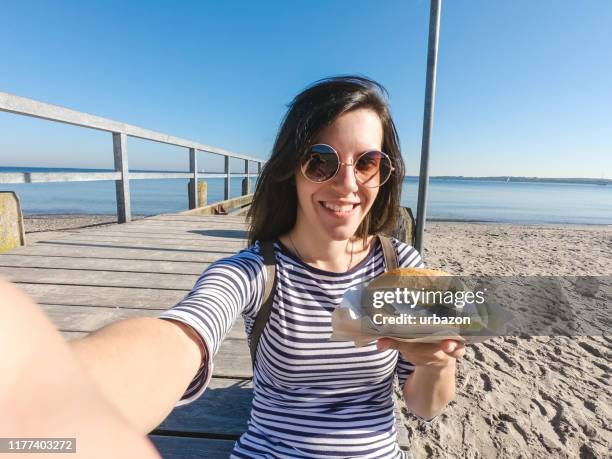 fish sandwich at travemünde - roll call stock pictures, royalty-free photos & images