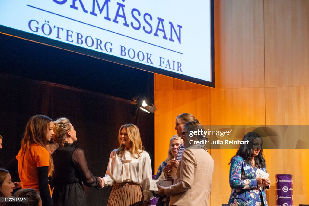 Madeleine Of Sweden Visits Gothenburg Book Fair 2019