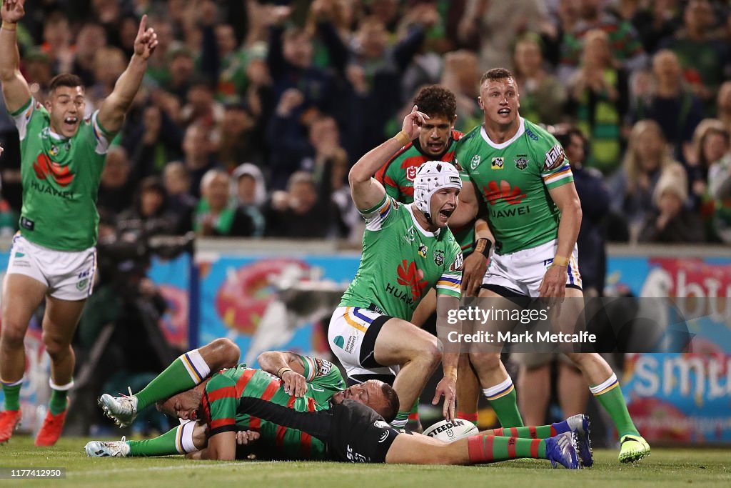 NRL Preliminary Final - Raiders v Rabbitohs