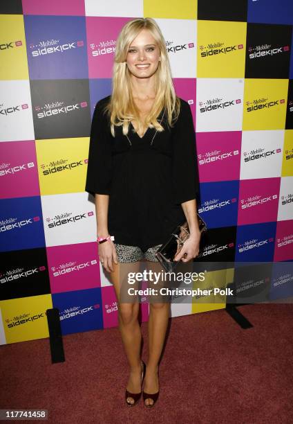 Sara Paxton during T-Mobile Sidekick iD Launch - Arrivals in Los Angeles, California, United States.