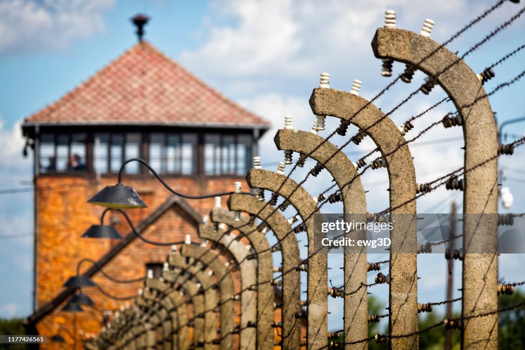 Concentratiekamp Auschwitz-Birkenau in Oswiecim, Polen