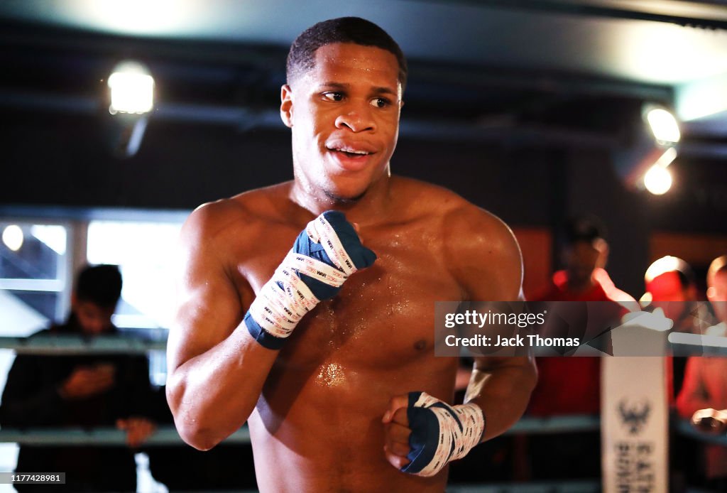 Devin Haney Media Workout