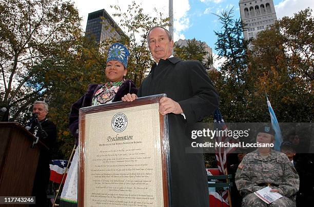 Veterans Day Ceremony during Country Takes New York City - Veterans Day Ceremony - Montgomery Gentry Performance at Madison Square Park in New York...