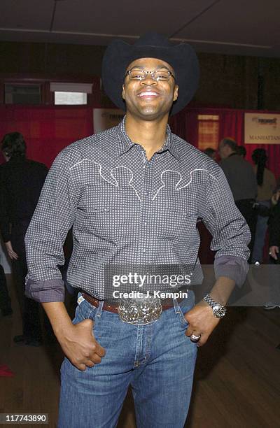 Cowboy Troy during Country Takes New York City - Crisco FDNY Cook-Off For NYC's Best Firehouse Country Chef at NYC Fire Museum in New York City, New...