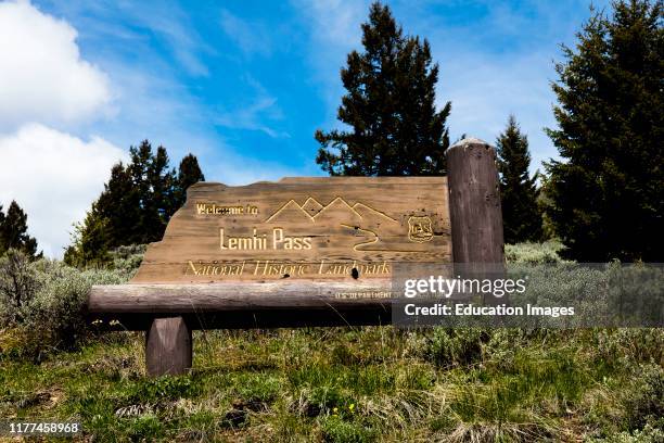 Retracing the Lewis and Clark Expedition, May 14 Lemhi Pass, Montana.