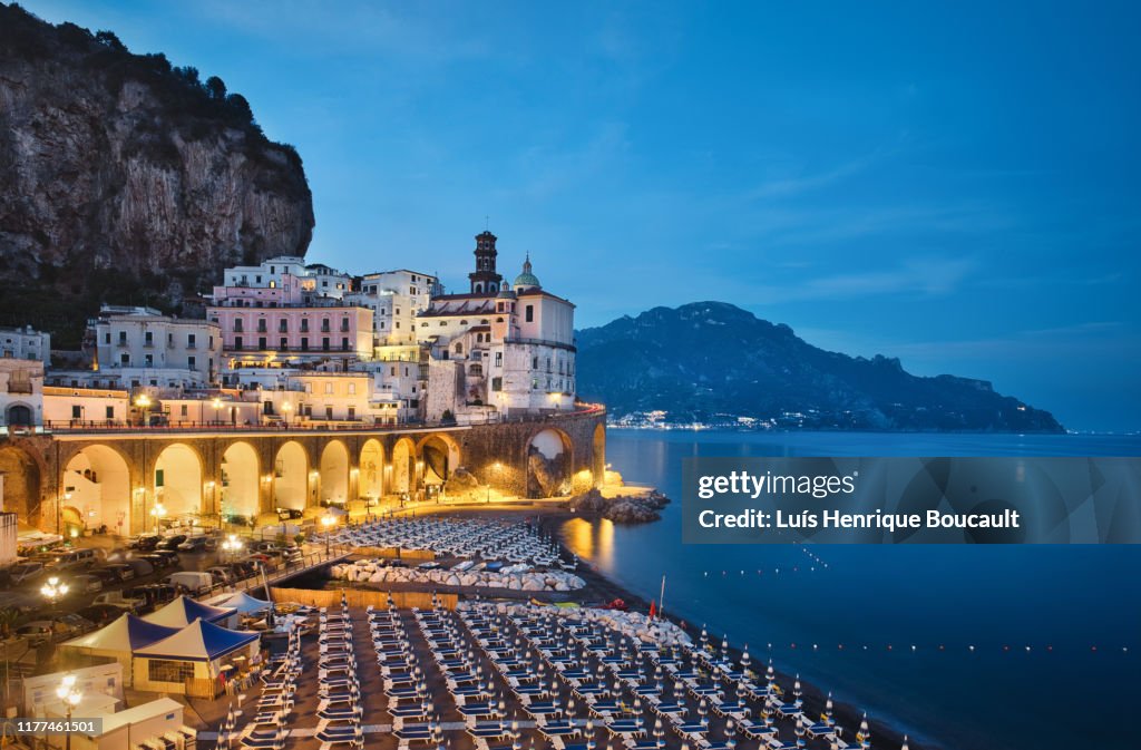 Atrani and Blue Hour