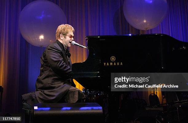 Sir Elton John during "So The World May Hear" Awards Gala - All Access at Rivercentre in St. Paul, Minnesota, United States.