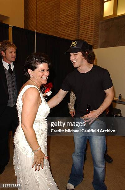 Tani Austin and Gavin DeGraw during "So The World May Hear" Awards Gala - All Access at Rivercentre in St. Paul, Minnesota, United States.