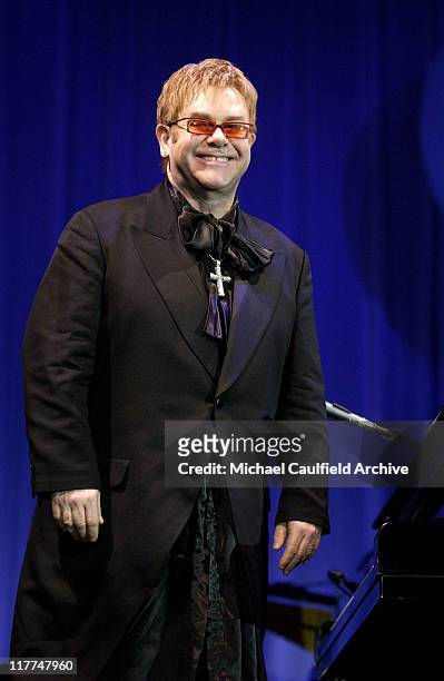 Sir Elton John during "So The World May Hear" Awards Gala - All Access at Rivercentre in St. Paul, Minnesota, United States.