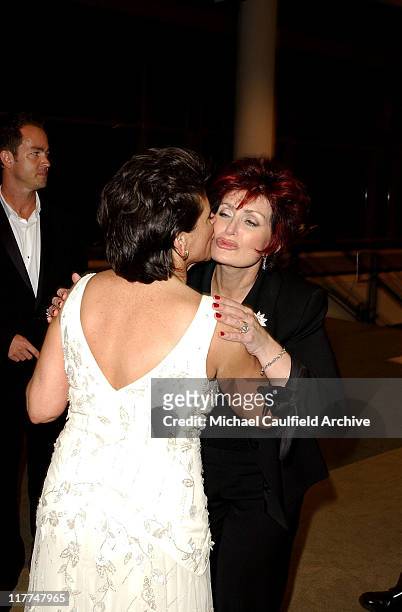 Tani Austin and Sharon Osbourne during "So The World May Hear" Awards Gala - All Access at Rivercentre in St. Paul, Minnesota, United States.