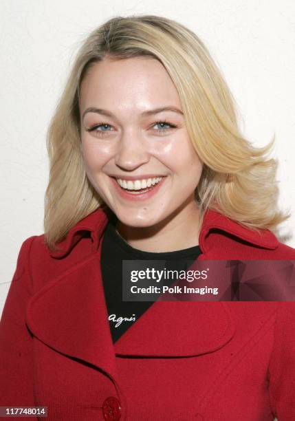 Sophia Myles at the Premiere Film & Music Lounge during 2006 Sundance Film Festival - Premiere Film & Music Lounge - Day 4 at Sundance Film Festival...