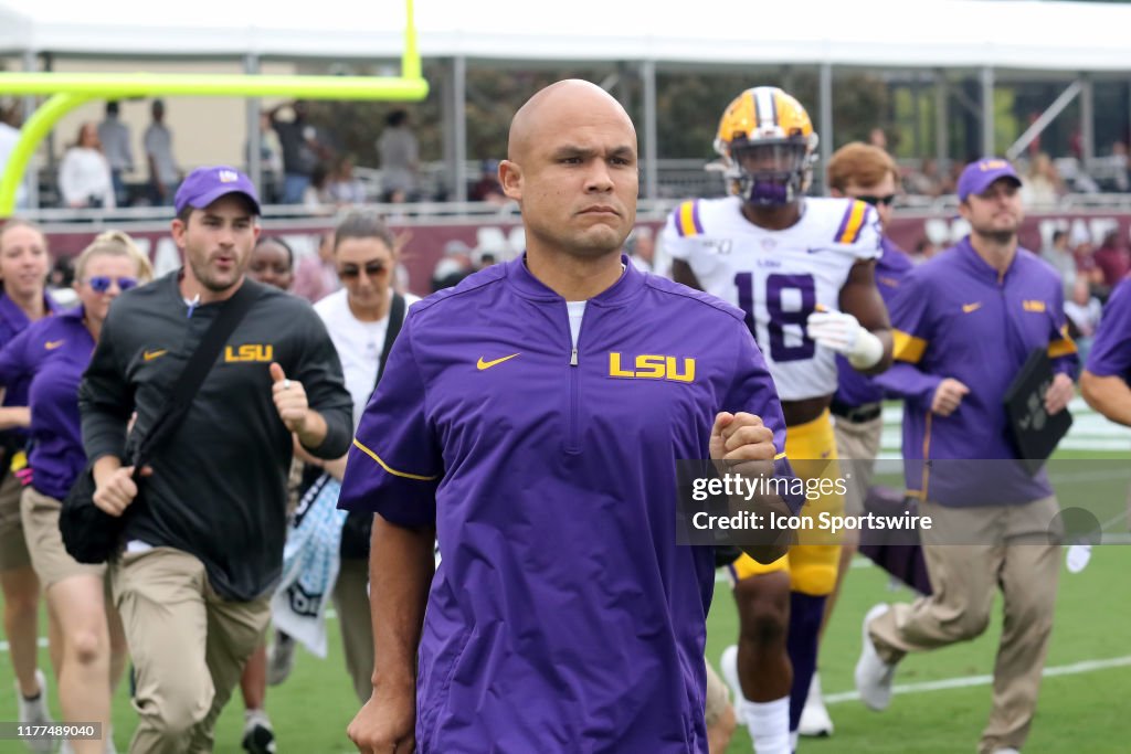 COLLEGE FOOTBALL: OCT 19 LSU at Mississippi State