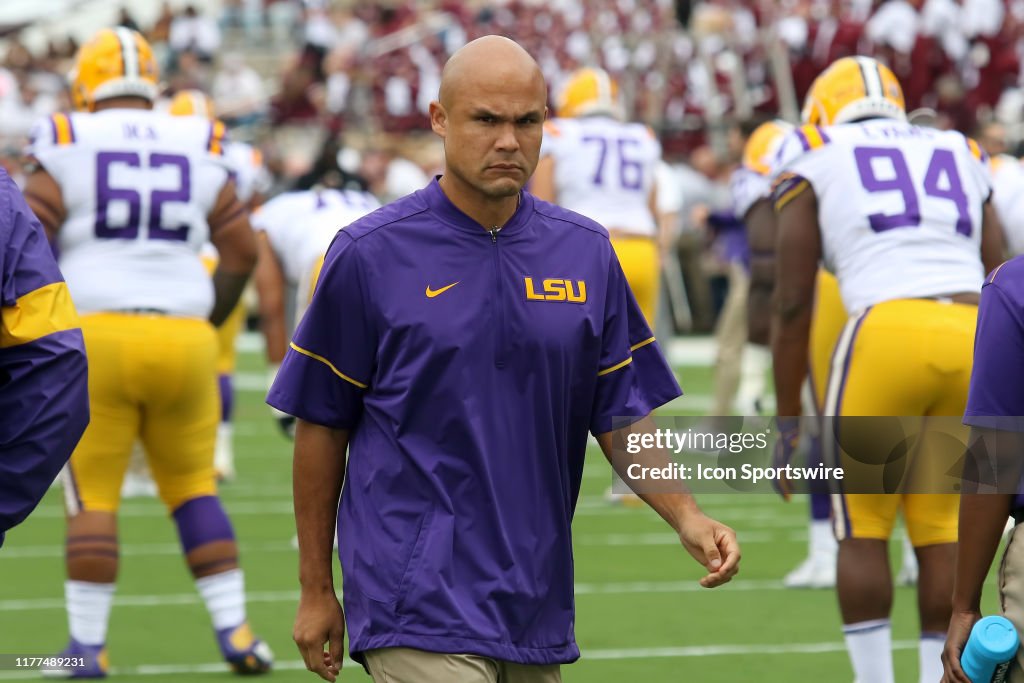 COLLEGE FOOTBALL: OCT 19 LSU at Mississippi State