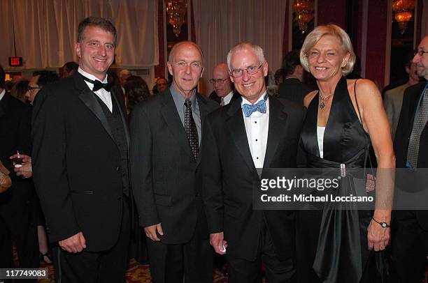 Tom Critelli, Phil Deacon, Joe Riggs and Mary Anderson, President, NJBA