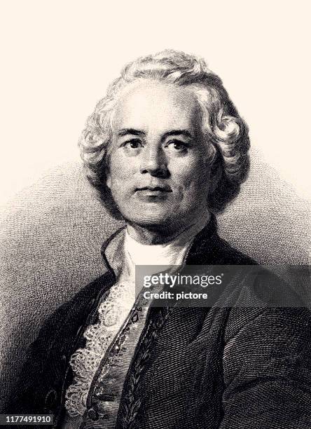 gluck (xxxl) - christoph willibald gluck stock illustrations
