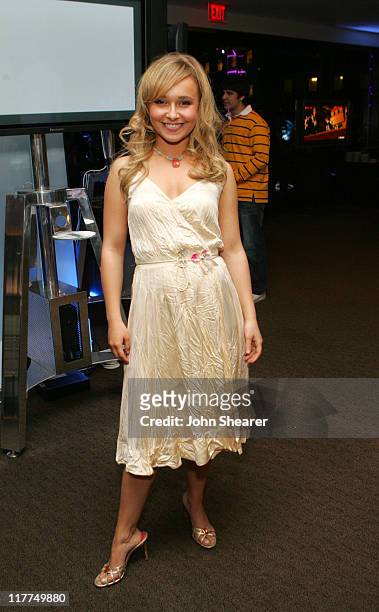 Hayden Panettiere during Playstation 2's "Kingdom Hearts II" Launch Party - Red Carpet and Inside at Astra Restaurant in West Hollywood, California,...