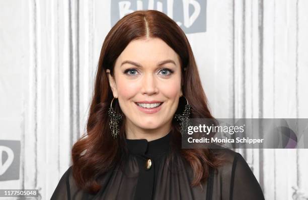 Actress Bellamy Young visits the Build Series to discuss her new tv series "Prodigal Son" at Build Studio on September 27, 2019 in New York City.