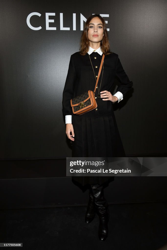 Celine : Front Row -  Paris Fashion Week - Womenswear Spring Summer 2020