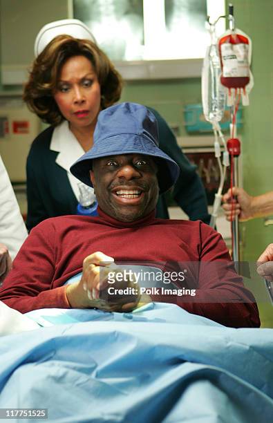 Diahann Carroll and Jimmie Walker during 2006 TV Land Awards Spoof of "Grey's Anatomy" at Robert Kennedy Medical Center in Los Angeles, California,...