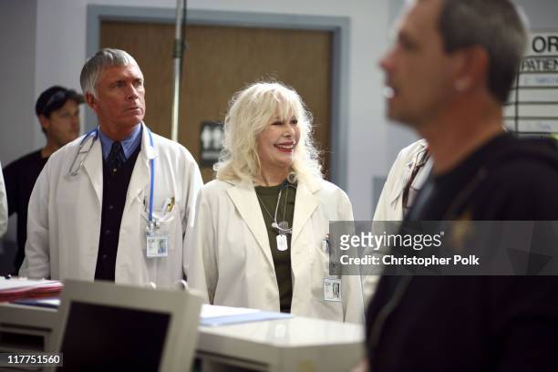 Chad Everett and Loretta Swit during 2006 TV Land Awards Spoof of "Grey's Anatomy" at Robert Kennedy Medical Center in Los Angeles, California,...