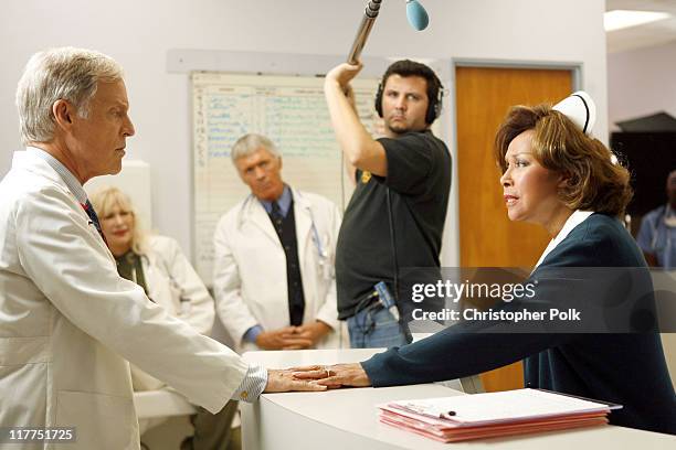 Richard Chamberlain and Diahann Carroll during 2006 TV Land Awards Spoof of "Grey's Anatomy" at Robert Kennedy Medical Center in Los Angeles,...