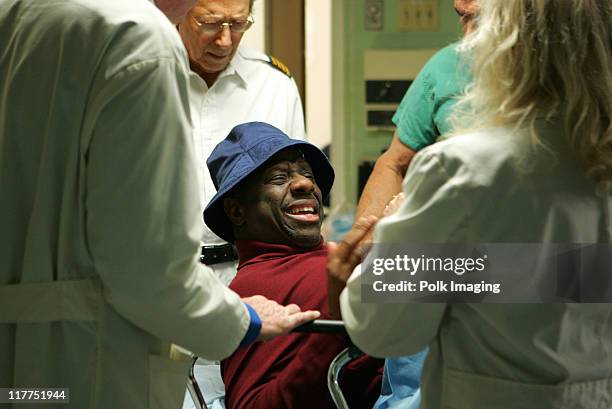 Bernie Kopell and Jimmie Walker during 2006 TV Land Awards Spoof of "Grey's Anatomy" at Robert Kennedy Medical Center in Los Angeles, California,...