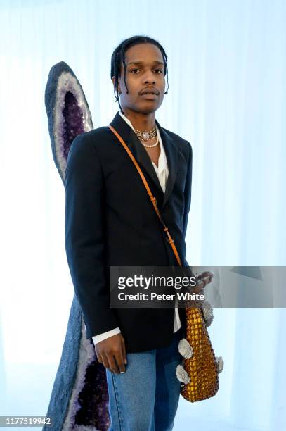 Rocky attends the Loewe Womenswear Spring/Summer 2020 show as part of Paris Fashion Week on September 27, 2019 in Paris, France.