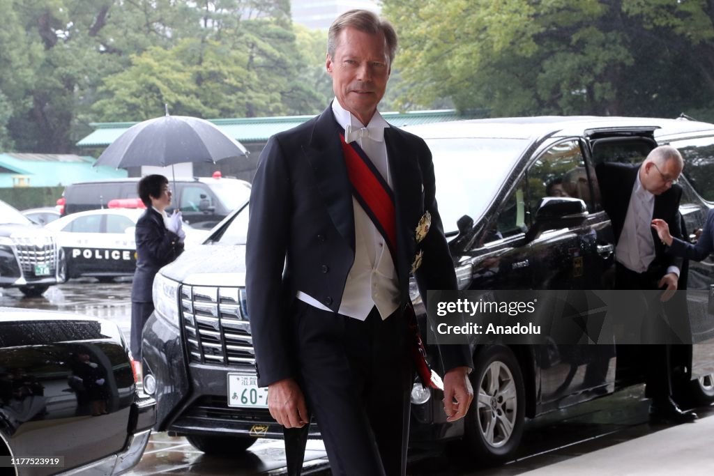 Enthronement Ceremony of Japanese Emperor Naruhito