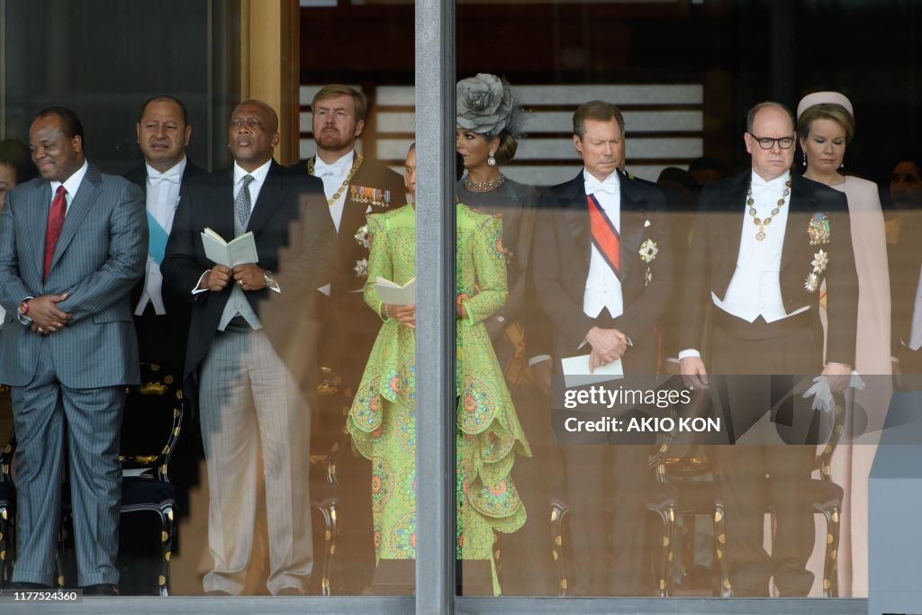 JAPAN-ROYALS-EMPEROR-CEREMONY