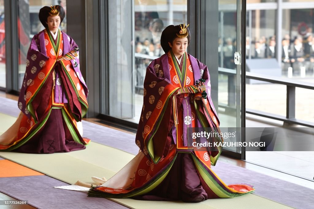 JAPAN-ROYALS-EMPEROR-CEREMONY