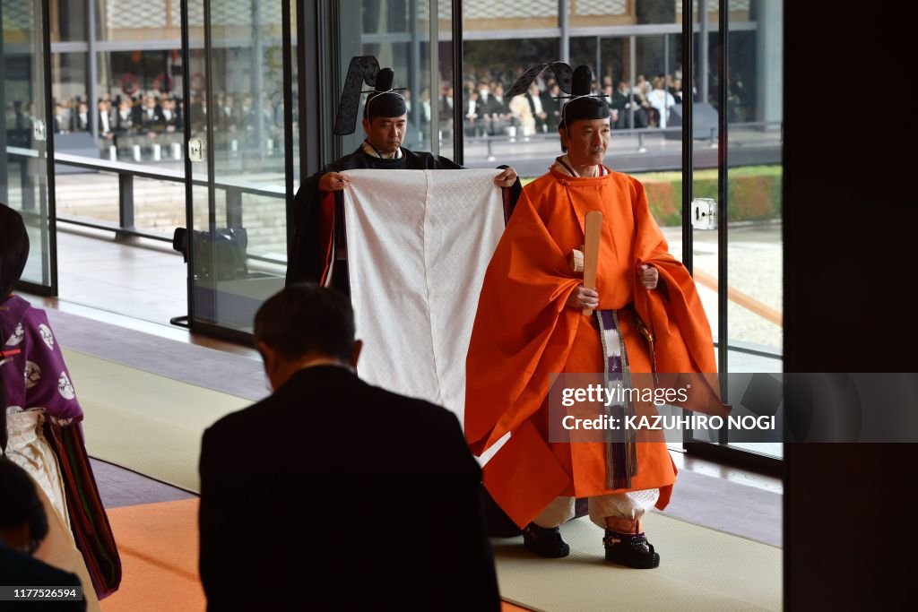 JAPAN-ROYALS-EMPEROR-CEREMONY